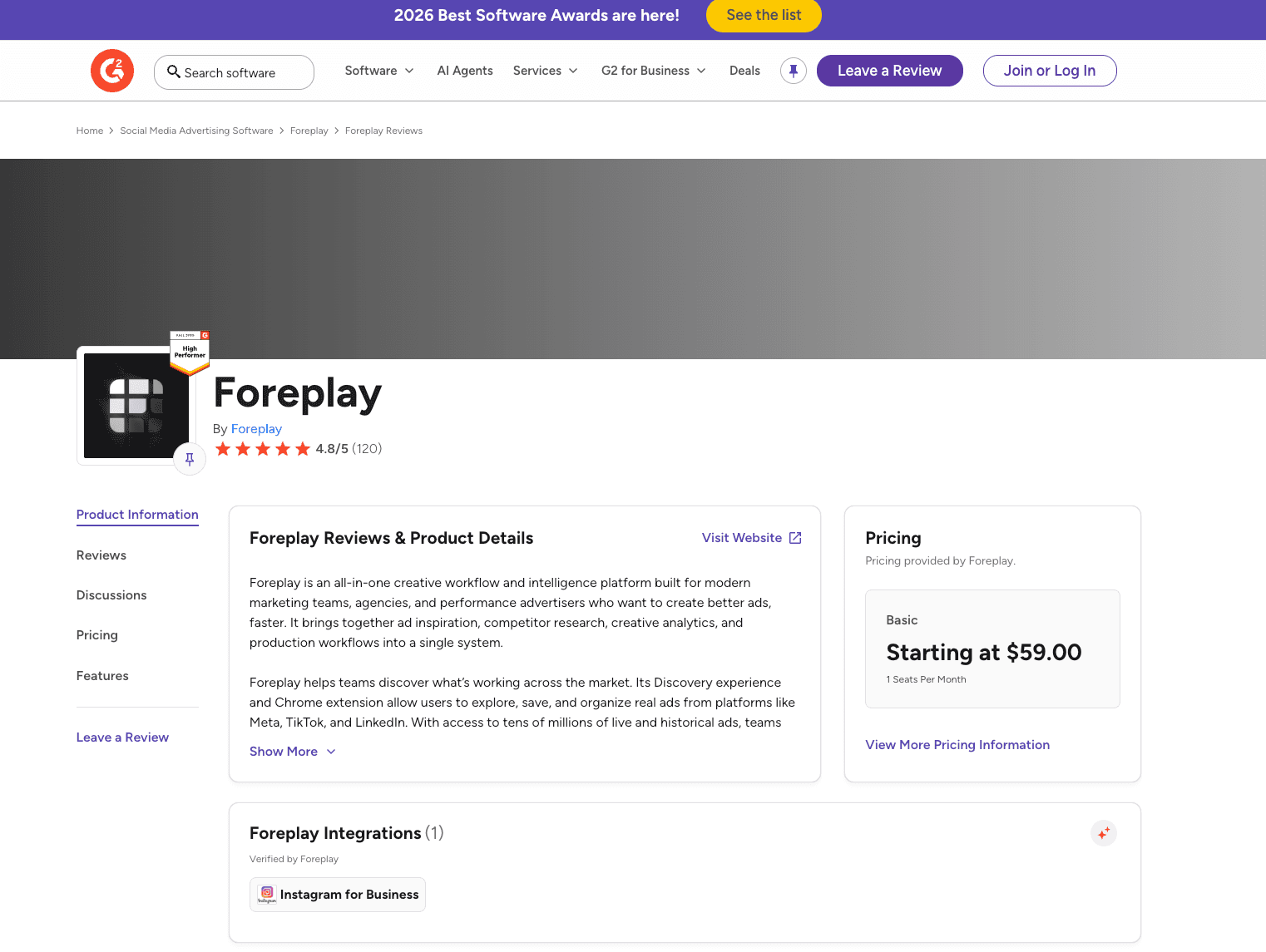 Foreplay reviews placeholder